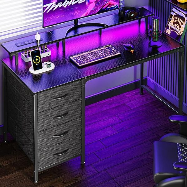 55 Inch Gaming Desk